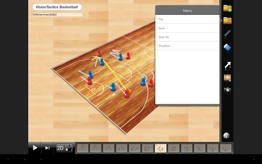 VisionTactics Basketball Screen 2