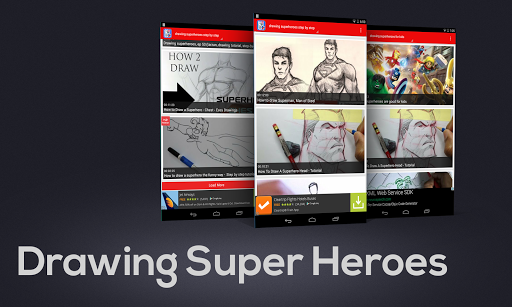 Drawing Super Heroes