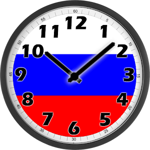 Russia Clock