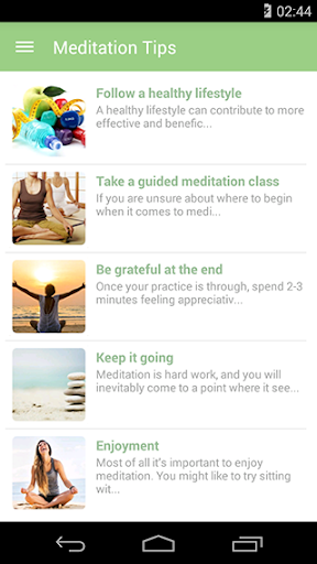 Meditation Tips