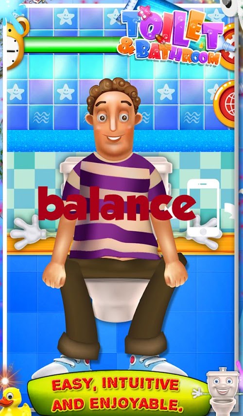 Android application Toilet &amp; Bathroom Fun Games screenshort