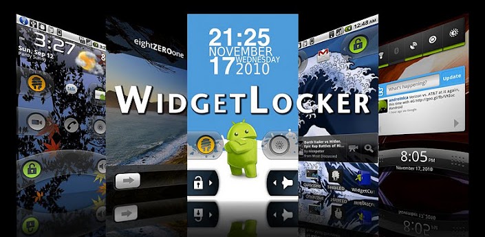 WidgetLocker Sperrbildschirm