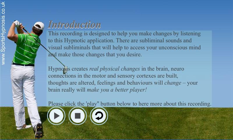 Powerful Golf Hypnosis for Men Screen 2