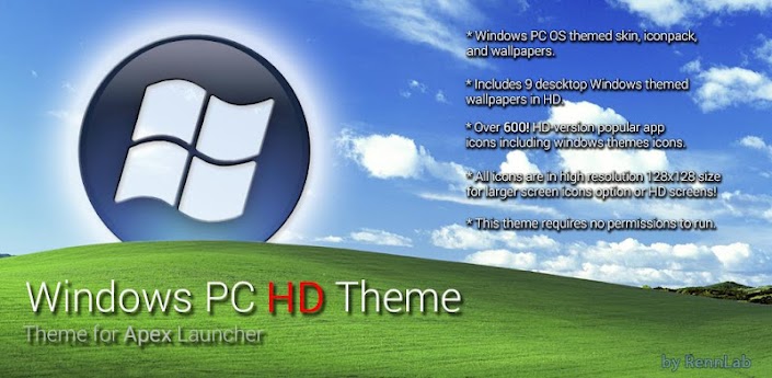 Windows 8 PC HD Apex Theme apk