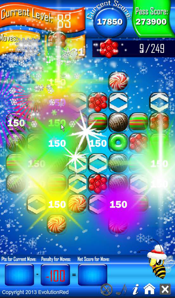 Mo Christmas Candy - Match 3 Screen 2