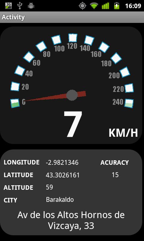 Navigation Manager Screen 3