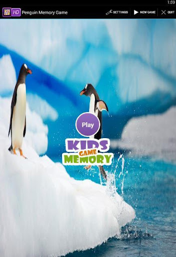 Penguin Memory Game