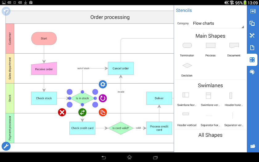 Grapholite Diagrams Pro Screen 3