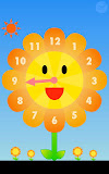 Sunflower clock