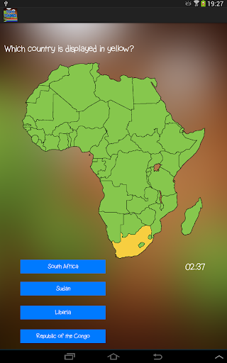TopoTrainer Africa - Geography