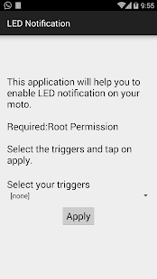 MOTO E LED Notification Screenshots 0