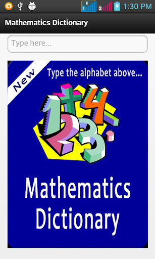 Mathematics Dictionary