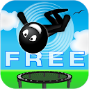 Stickman Trampoline FREE mobile app icon