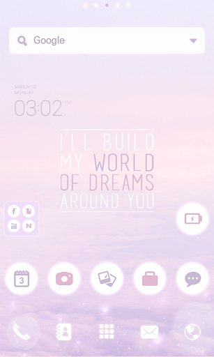 Dreams dodol launcher theme