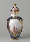 Lidded vase