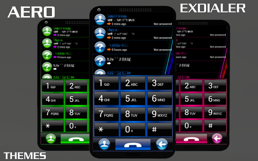 THEME AERO BLUE FOR EXDIALER