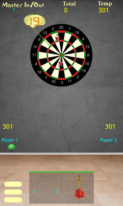 Mobile Darts Screen 1