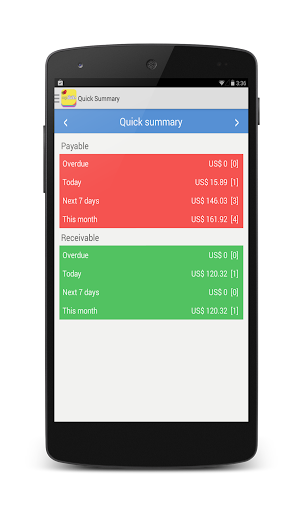 myBills lite - Bills Manager