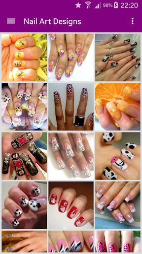 Ongles dessins manucure