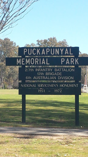Puckapunyal Memorial Park 