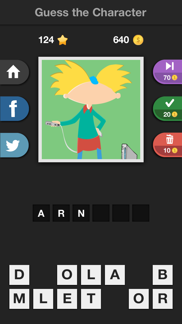Icontrivia Pro : Characters Screen 2
