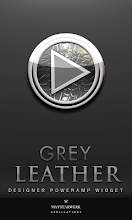 Poweramp Widget Grey Leather APK Download for Android