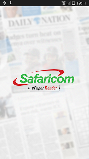 Safaricom Daily Nation Reader