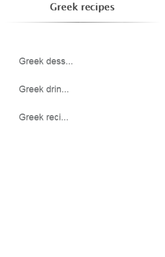 Greek recipes