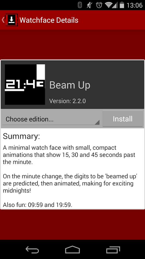 CL Pebble Apps - screenshot