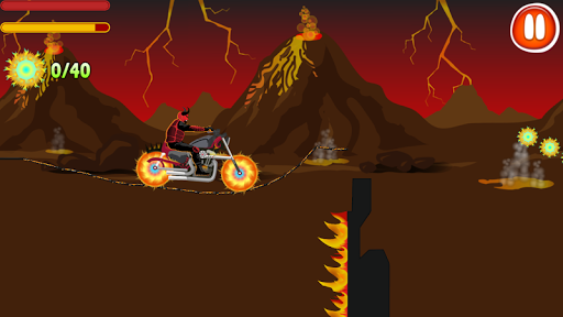 Fire Moto Scribble Race