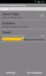 Lastest Starfield Live Wallpaper APK for Android