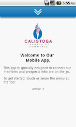 Calistoga Chamber of Commerce poster 1