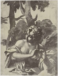 Netscher, A Girl braiding her Hair