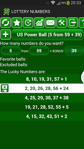 Lotto Generator and Statistics