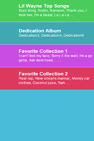 Lil Wayne Collections