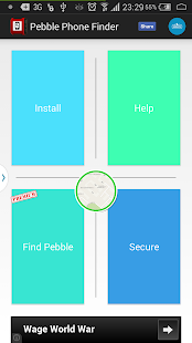 Phone Pebble finder