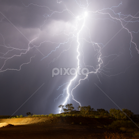 Bolt of Blue by Tim Pryce - Landscapes Weather