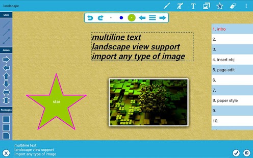 DroidPen Trial for Tablets Screenshots 0