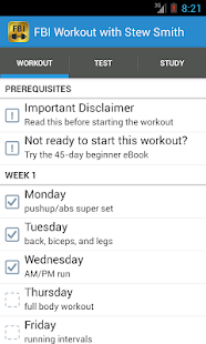 Download FBI Workout with Stew Smith APK for Android