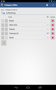 Cloud Wallet App pour Android - screenshot thumbnail