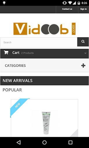 Vidoob - Online Cosmetic Store