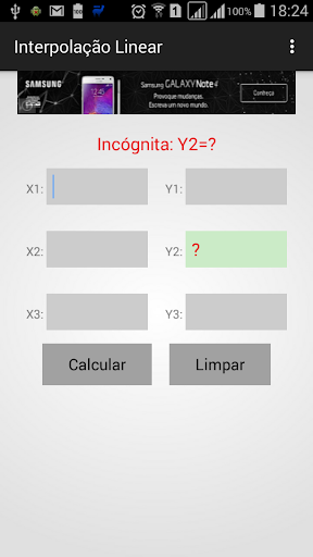 Interpolação Linear