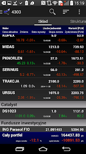 Notowania giełdowe - myfund.pl Screenshots 17