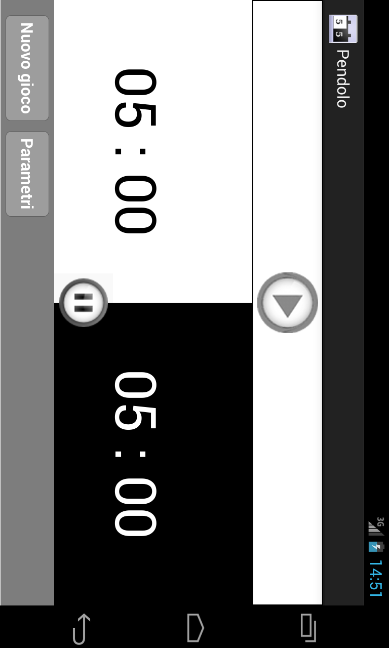 Android application ChessTimerPro screenshort