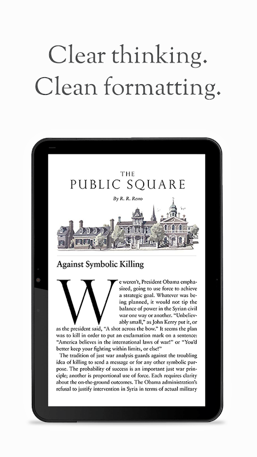   First Things – Capture d'écran 