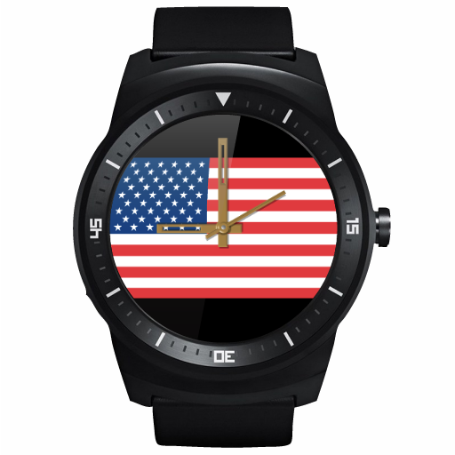 免費下載個人化APP|JJW USA Flag Watch Face app開箱文|APP開箱王