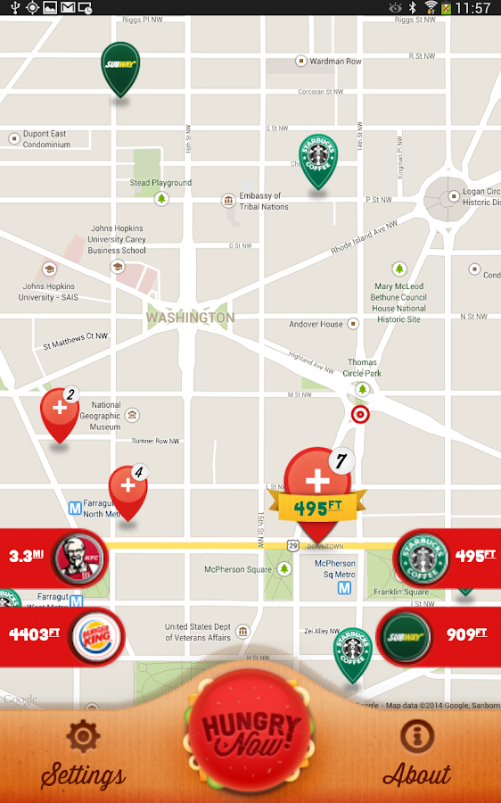 Hungry Now - Fast Food Locator - Android Apps on Google Play
