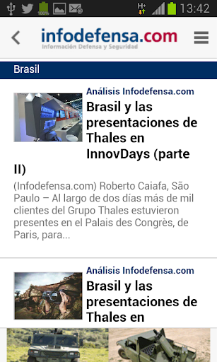 【免費新聞App】Infodefensa América-APP點子