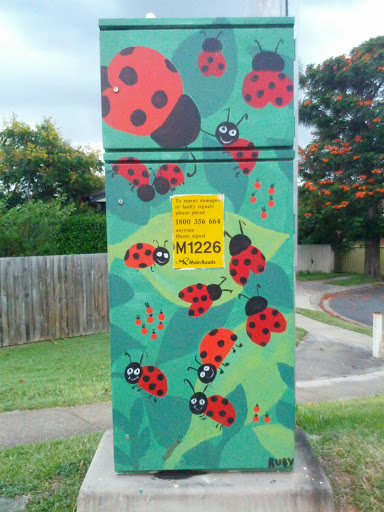 Ladybugs Signal Box