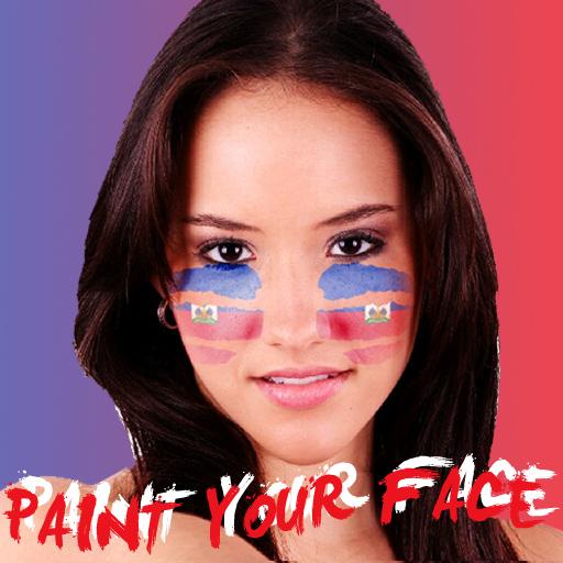 Paint your face Haiti LOGO-APP點子